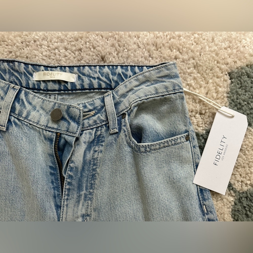 Fidelity Denim “Kelli” wide leg women’s jeans